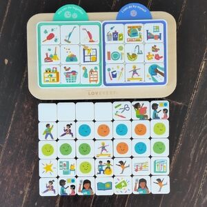 LOVEVERY Things I Can Do Kids Activity Board - Multicolor